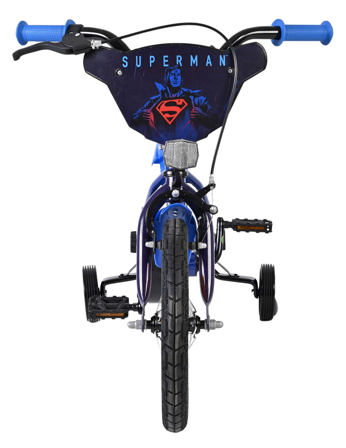 Superman Kinderfahrrad - Jungen - 14 Zoll - Blau