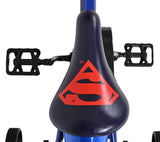 Superman Kinderfahrrad – Jungen – 14 Zoll – Blau – zwei Handbremsen