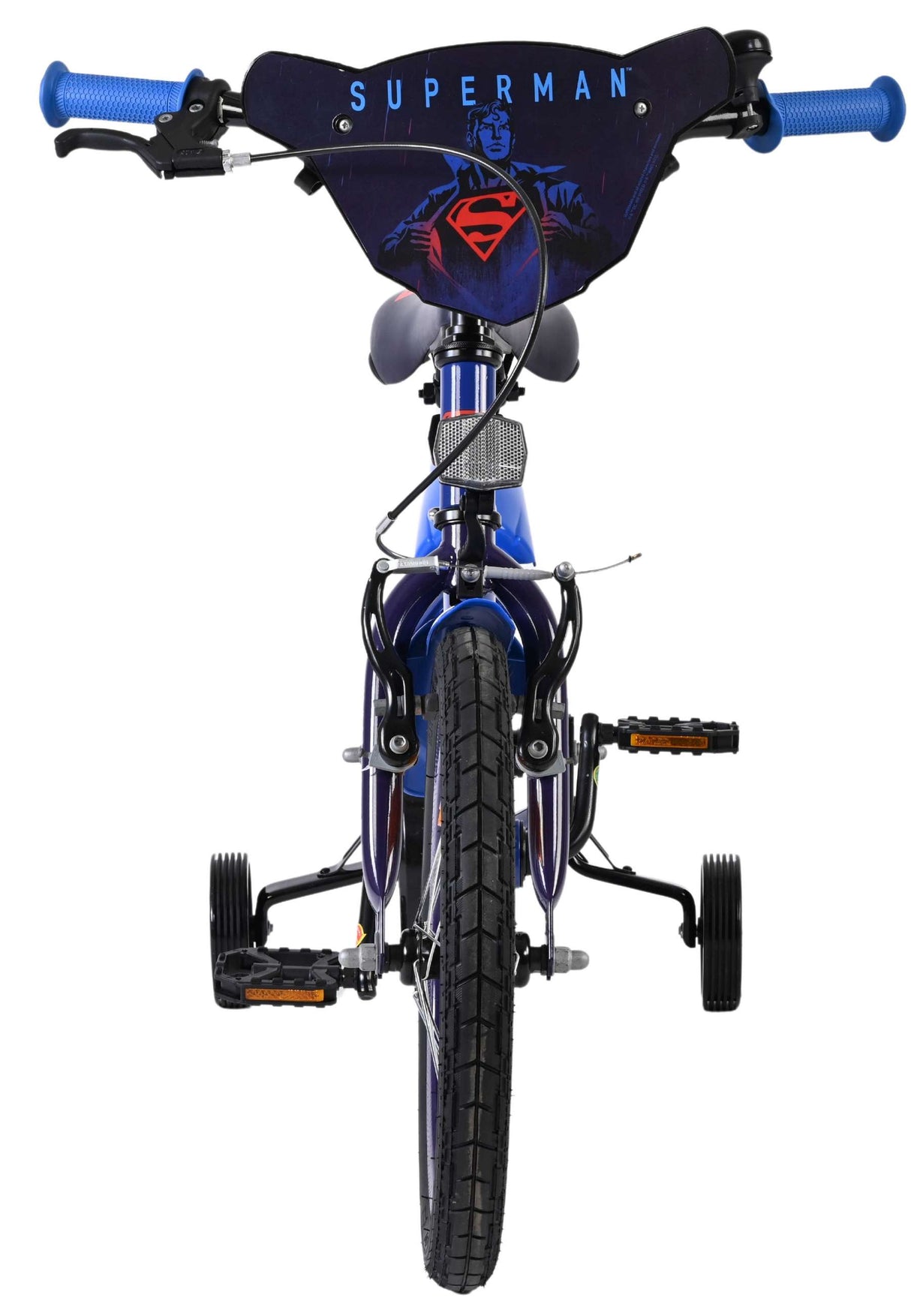 Superman Kinderfahrrad - Jungen - 16 Zoll - Blau