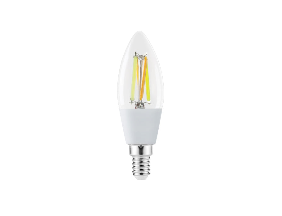 Sylvania Sylsmart - LED-Lampe e14 - Kerze - klar - 470lm - 2000-6500k - dimmbar