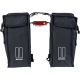 Basil mara xxl Doppelfahrradbeutel - 47L - Ladies Herens - City City - Schwarz