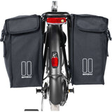 Basil mara xxl Doppelfahrradbeutel - 47L - Ladies Herens - City City - Schwarz