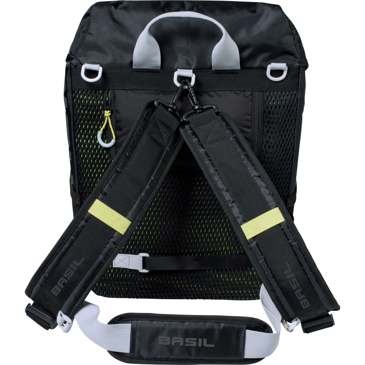 Basilikum Miles Dawypack - Sporty Bicycle Bag - Unisex - schwarzer Kalk