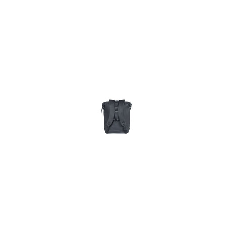 Basil Soho Nordlicht Fahrrad Rucksack - Schwarzer moderner Rucksack mit LED