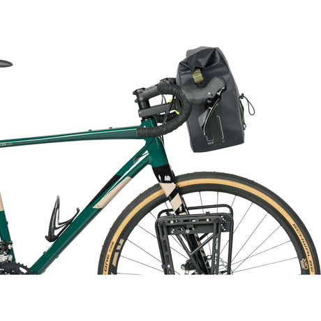 Basilikum Navigator Storm -Lenkerbeutel - Sportiger Fahrrad -Lenkerbeutel, wasserdicht, schwarz