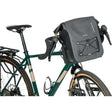 Basilikum Navigator Storm -Lenkerbeutel - Sportiger Fahrrad -Lenkerbeutel, wasserdicht, schwarz