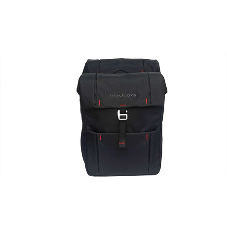 Vigo Double - Sporty Double Bicycle Bag, schwarz