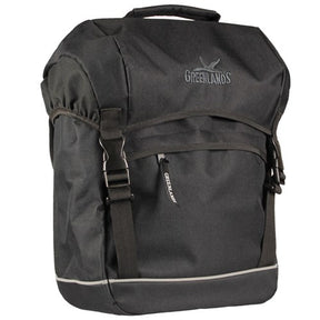 Grönland Fahrradbeutel Reisen 20 Liter 30 x 37 x 17 cm Schwarz