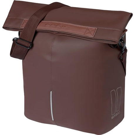 Basilikum City Bicycle Shopper Veganes Leder, geröstet braun