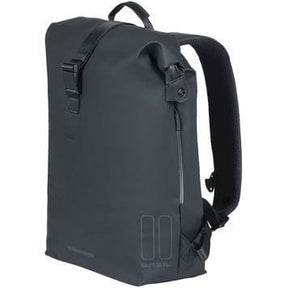 Basil Soho Mikes Bicycle -Umhängetasche - Schwarz, wasserdicht, Pu, Nordlich LED, 17L