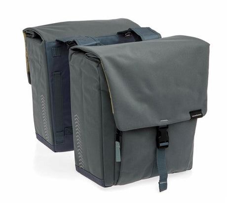 Neue Tasche Looxs Tulum Double Grau Grün | 32l