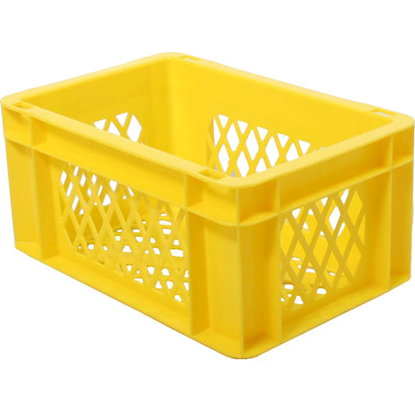 Fahrradkiste Gepäckkiste Mini gelb 30x20x14,5 cm