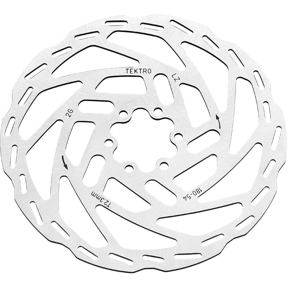 Tektro Bremsscheibe TR203-54 203mm 2,3mm 6-Loch Silber