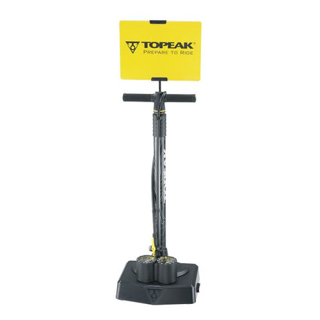 Anzeige der Topeak-Standpumpe