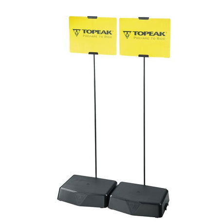 Anzeige der Topeak-Standpumpe