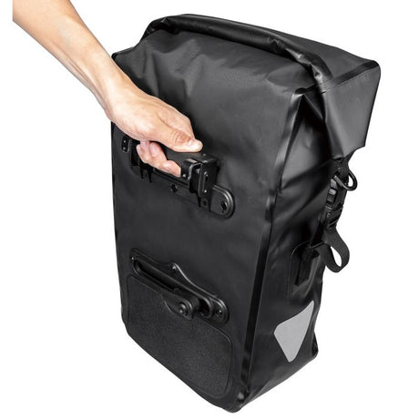 Topeak Tas Pannier Drybag 24L - wasserdichtes Zijtas - Schwarz - TT9861B