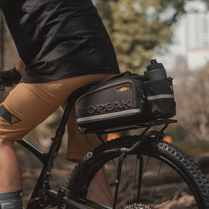 Topeak mtx-Serie – Fahrradtasche – erweiterbares Oberteil – Wasserflaschenhalter – wetterfest