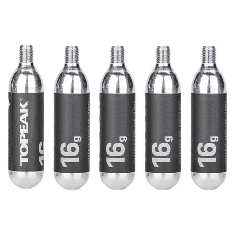 Topeak CO2 Kartusche 16g gedrosselt (5 Stück)
