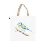 Esschert Design Einkaufstasche Aquarell Vogel sortiert. 40 x 14,5 x 40 cm pro Seite