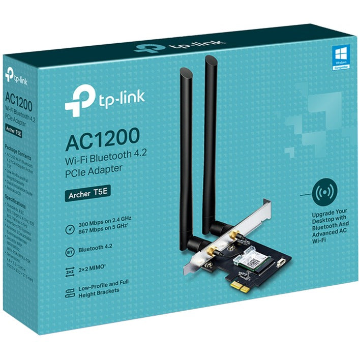 TP-Link TP-Link Archer T5E AC1200 Wi-Fi Bluetooth 4.2 PCIe-Adapter