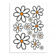 Transferset Magrites White Red 94x24cm