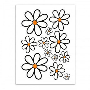 Transferset Magrites White Red 94x24cm