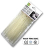 Bradas witte plastic band 2,5x 80 100szt