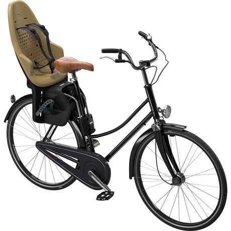 Markenloser Rücksitz von Thule, Yepp 2 Maxi-Rahmenmontage, Fennel Tan