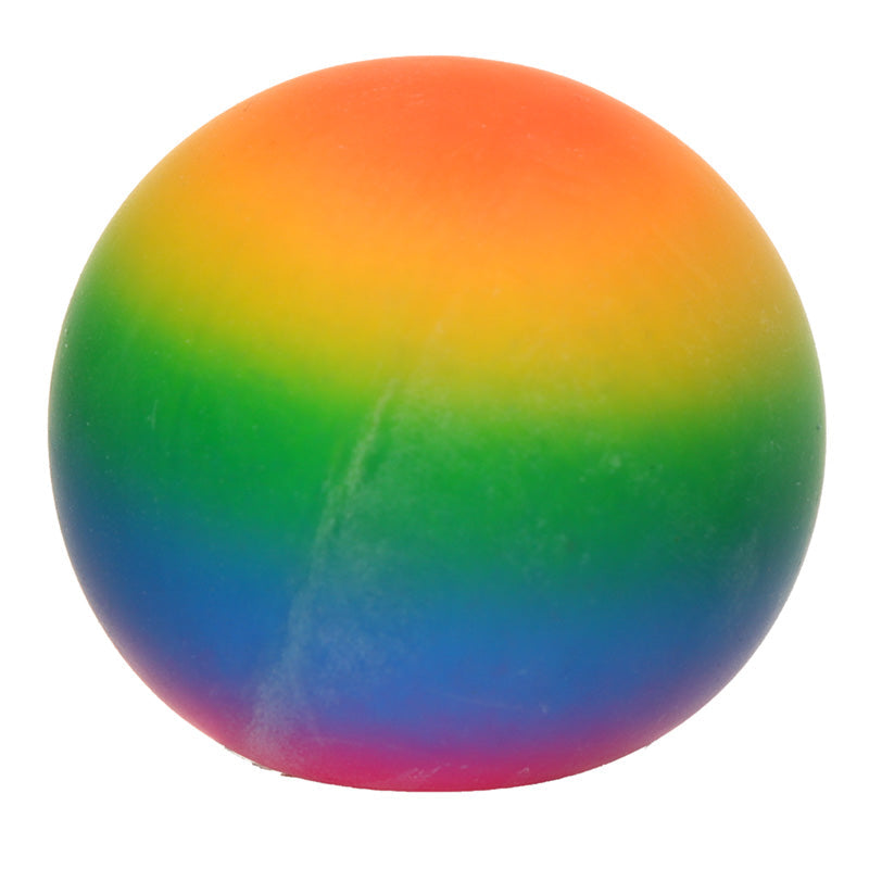 Regenbogen-Quetschspielzeug, Stressball, 7 cm