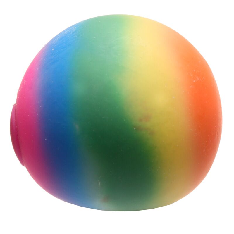 Regenbogen-Quetschspielzeug, Stressball, 9 cm