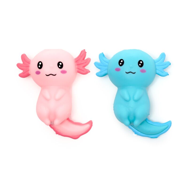 Stretch-Quetschspielzeug Axolotl
