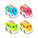 Cartoon-Food-Stall-Reibungs-Push-Pull-Action-Spielzeug