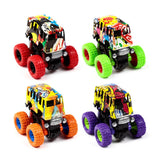 Stunt-Graffiti-Bus-Reibungs-Push-Pull-Action-Spielzeug