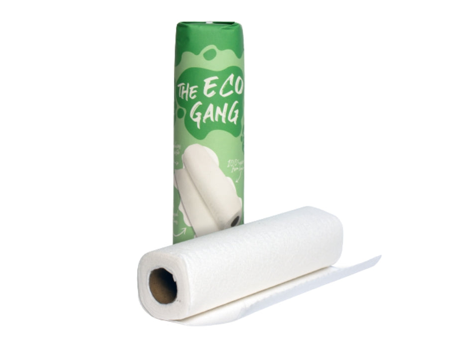 Die Eco -Gang wiederverwendbare Küchenrolle - Bambus - 1 Anzug