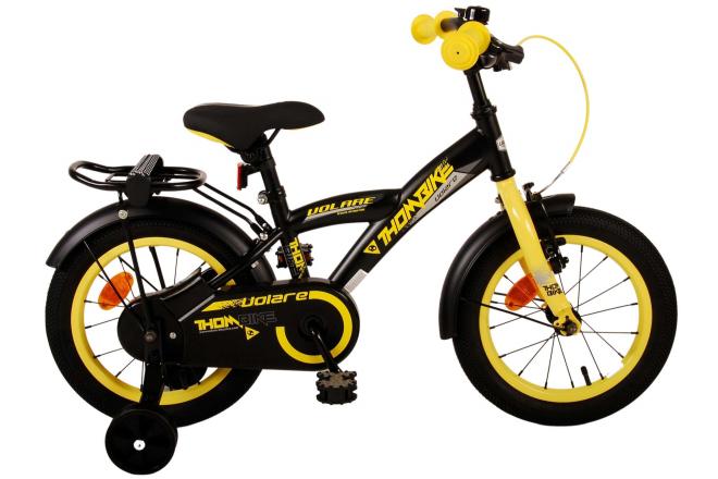 Volare Thombike Kinderbike - Jungen - 14 Zoll - Schwarzgelb