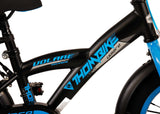Volare Thombike Kinderbike - Jungen - 14 Zoll - schwarzblau