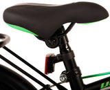 Volare Thombike Kinderfahrrad – Jungen – 16 Zoll – Schwarz Grün – Zwei Handbremsen