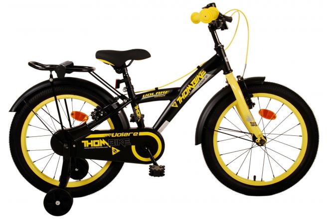 Volare Thombike Kinderbike Jungen 18 Zoll schwarz gelb zwei Handbremsen