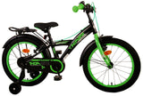 Volare Thombike Kinderbike Jungen 18 Zoll schwarzgrün zwei Handbremsen