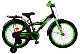 Volare Thombike Kinderbike Jungen 18 Zoll schwarzgrün zwei Handbremsen