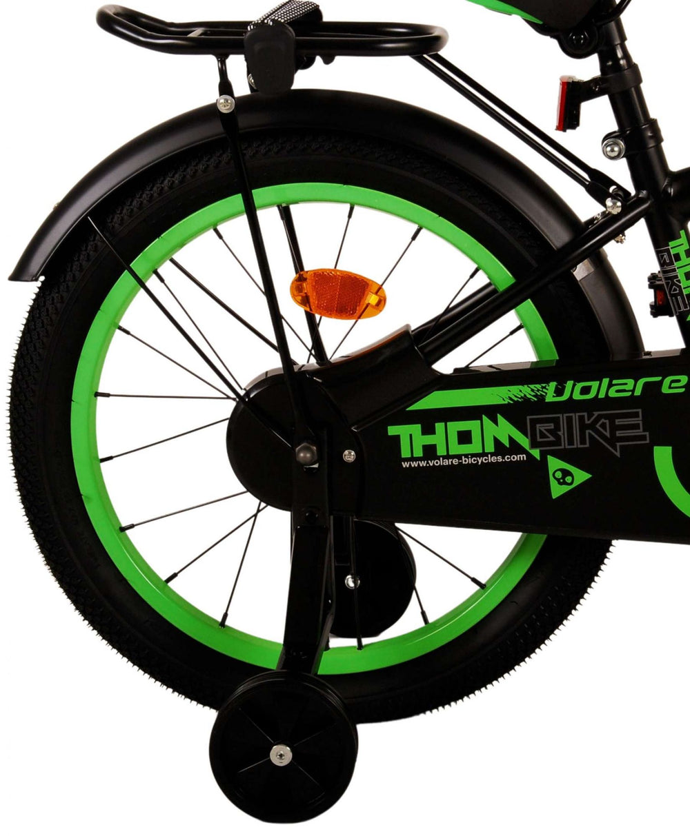 Volare Thombike Kinderbike Jungen 18 Zoll schwarzgrün