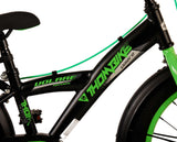 Volare Thombike Kinderbike Jungen 18 Zoll schwarzgrün zwei Handbremsen