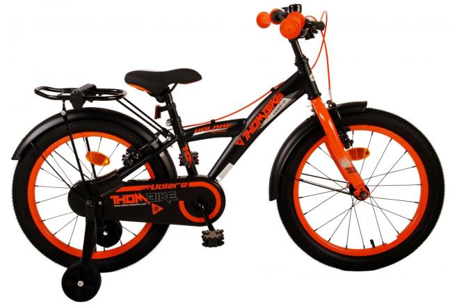 Volare Thombike Kinderbike Jungen 18 Zoll Schwarz Orange Zwei Handbremsen