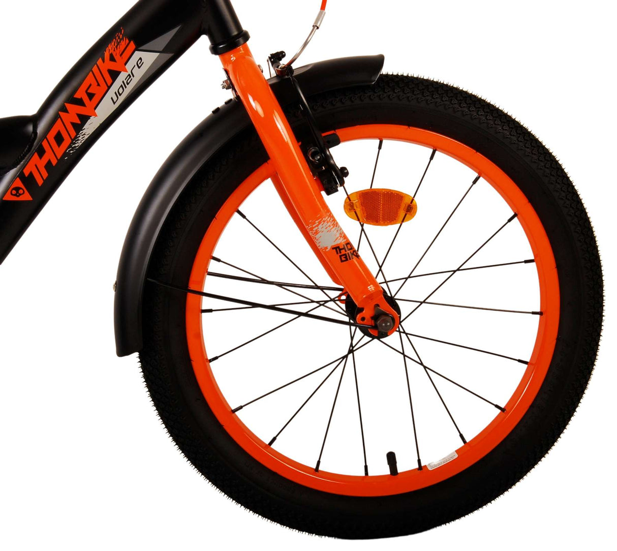 Volare Thombike Kinderbike Jungen 18 Zoll schwarz orange