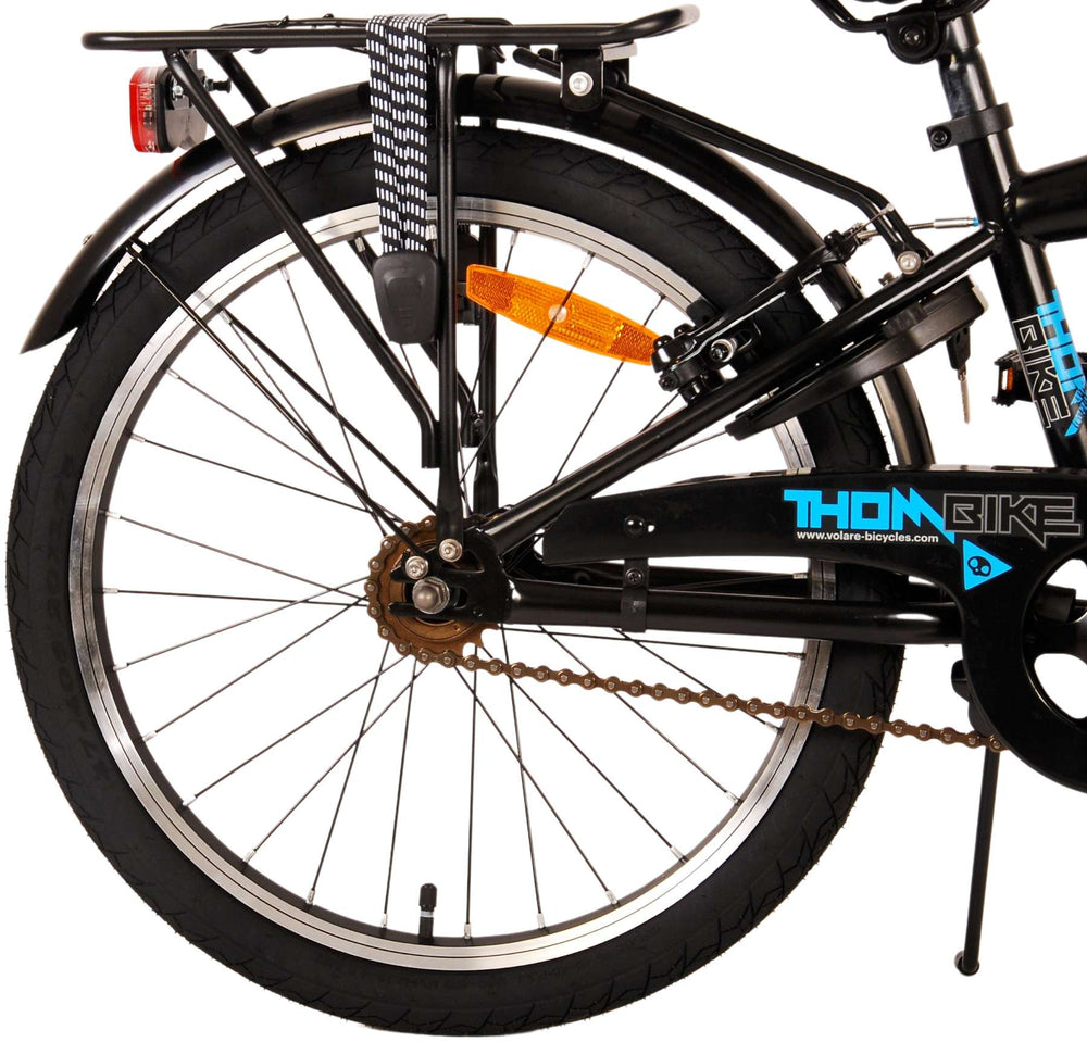 Volare Thombike Kinderbike Jungen 20 Zoll schwarz blau zwei Handbremsen