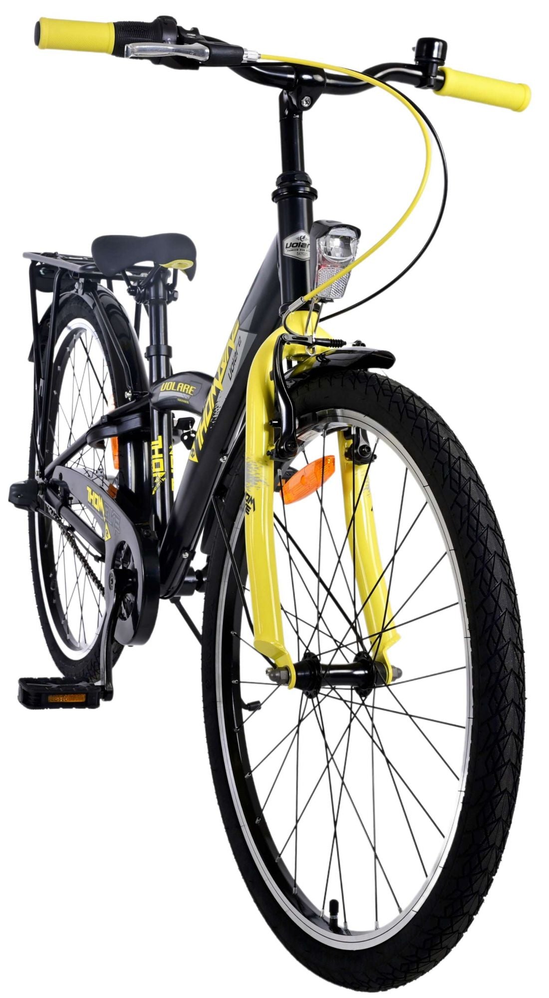 Volare Thombike Kinderbike Jungen 24 Zoll gelb 3 Zahnräder