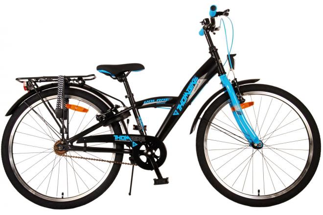Volare Thombike Children's Bicycle - Jungen - 24 Zoll - Schwarzblau - Zwei Handbremsen