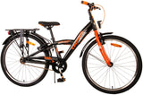 Volare Thombike Kinderbike Jungen 24 Zoll Black Orange zwei Handbremsen