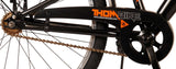 Volare Thombike Kinderbike Jungen 24 Zoll Black Orange zwei Handbremsen
