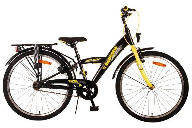 Volare Thombike Kinderbike Jungen 24 Zoll schwarz gelb zwei Handbremsen